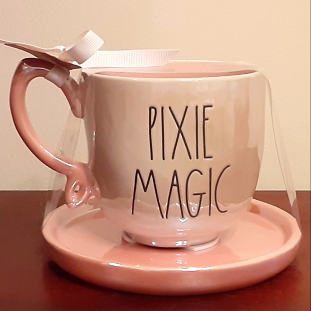 Rae Dunn Tinkerbell Teacup & Saucer Set - Picture 3 of 5